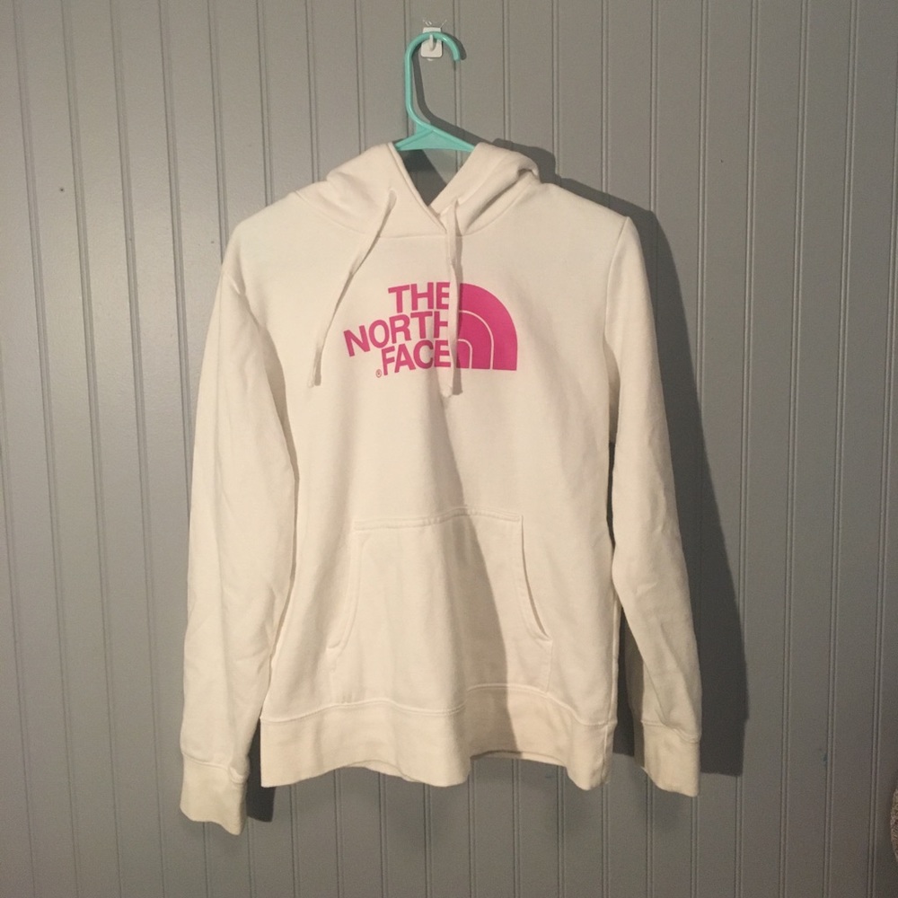 The North Face sweatshirt